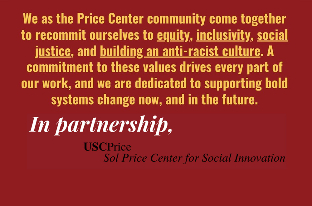 USC Price partnership quote