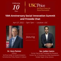 10th Anniversary Social Innovation Summit & Fireside Chat with Sec. Julián Castro